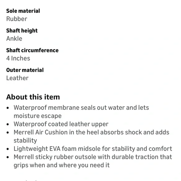 NWOB Merrell Women's Thermo CHILL MID WP 9.5 - Picture 10 of 10